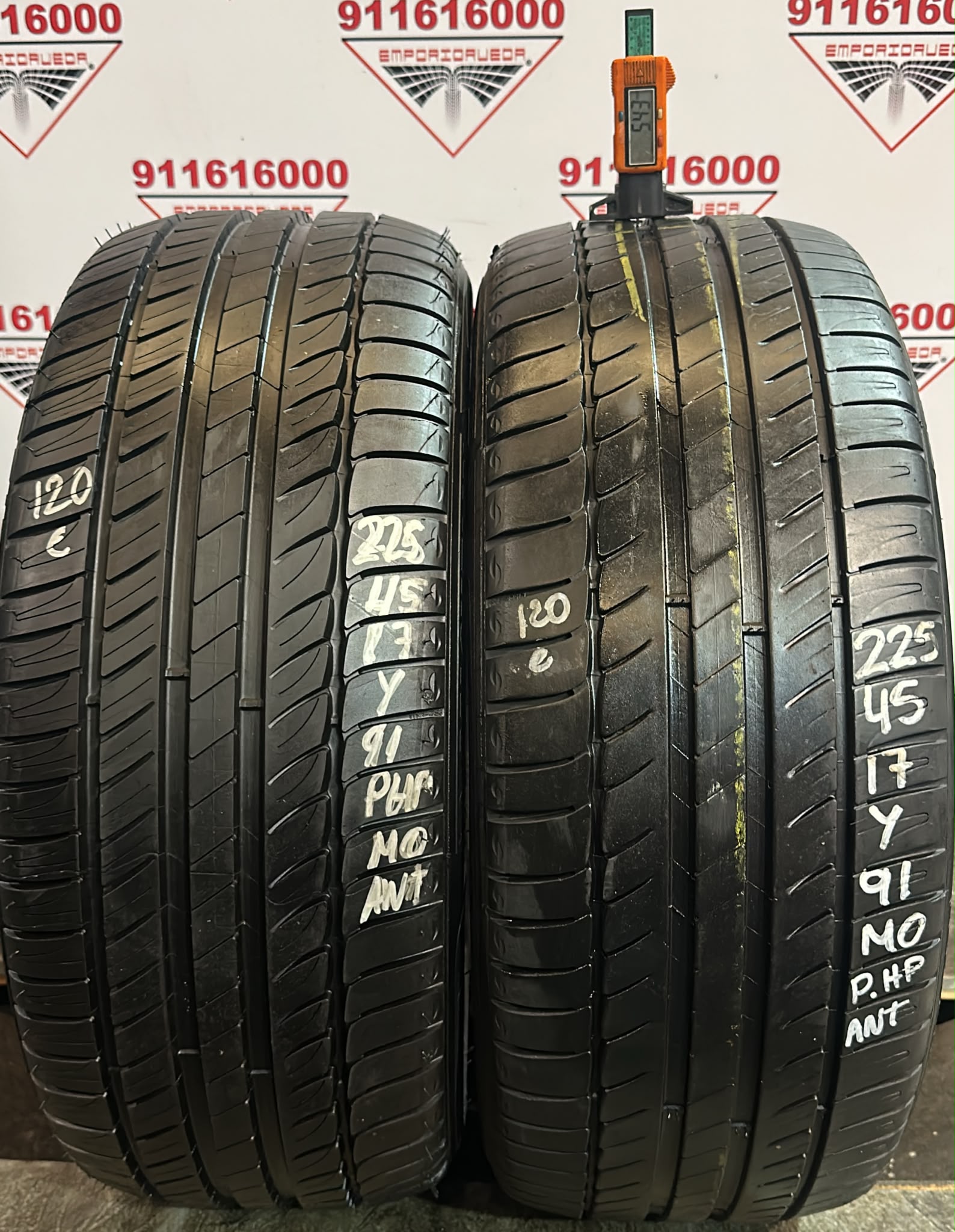 MICHELIN PRIMACY HP USADO  225/45 R17 91 Y